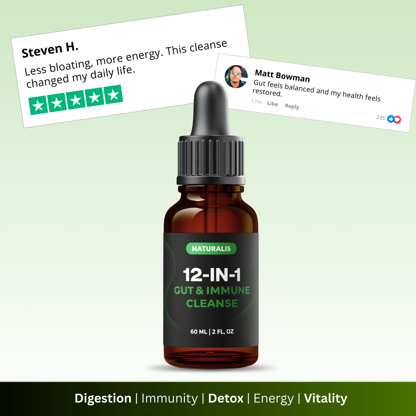 Naturalis 12-in-1 Gut & Immune Cleanse