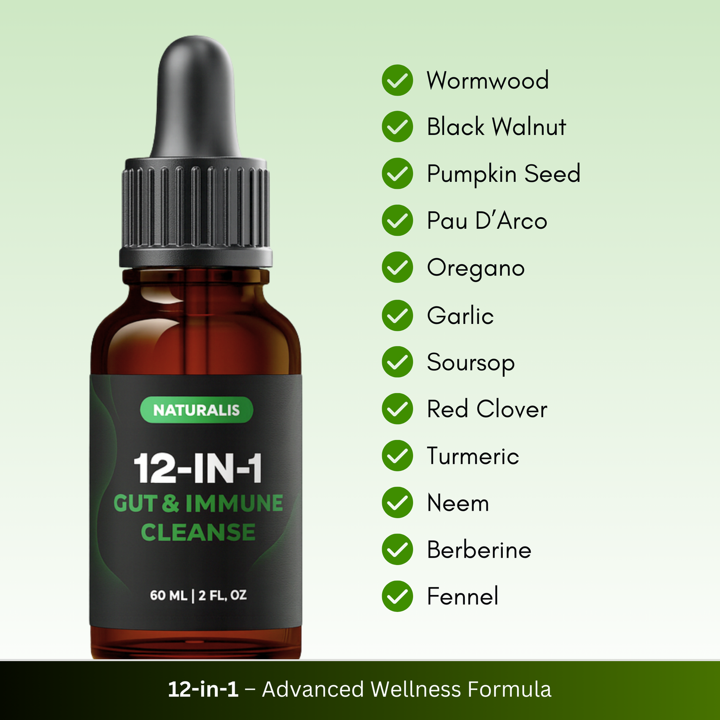 Naturalis 12-in-1 Gut & Immune Cleanse