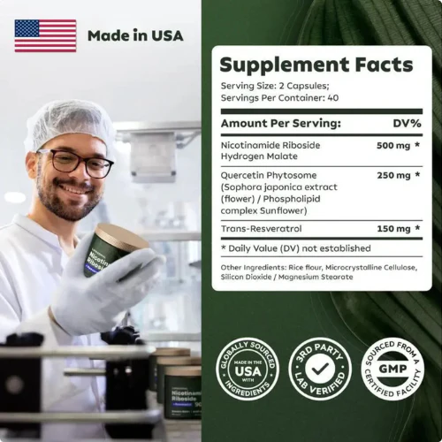 NAD+ Supplement - Skin Aging Support