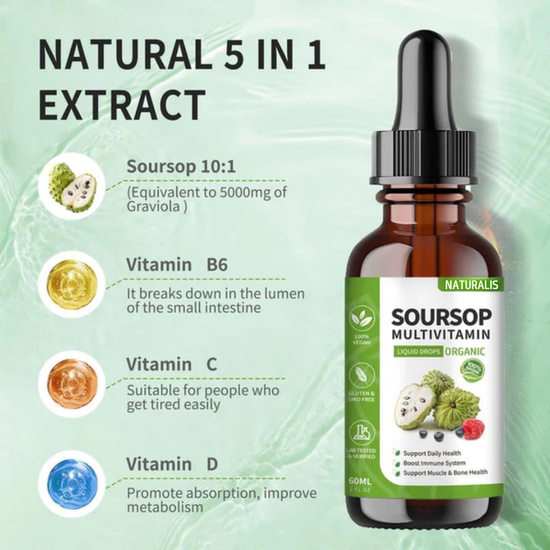 Naturalis 100% Pure Organic Soursop Extract (2oz)