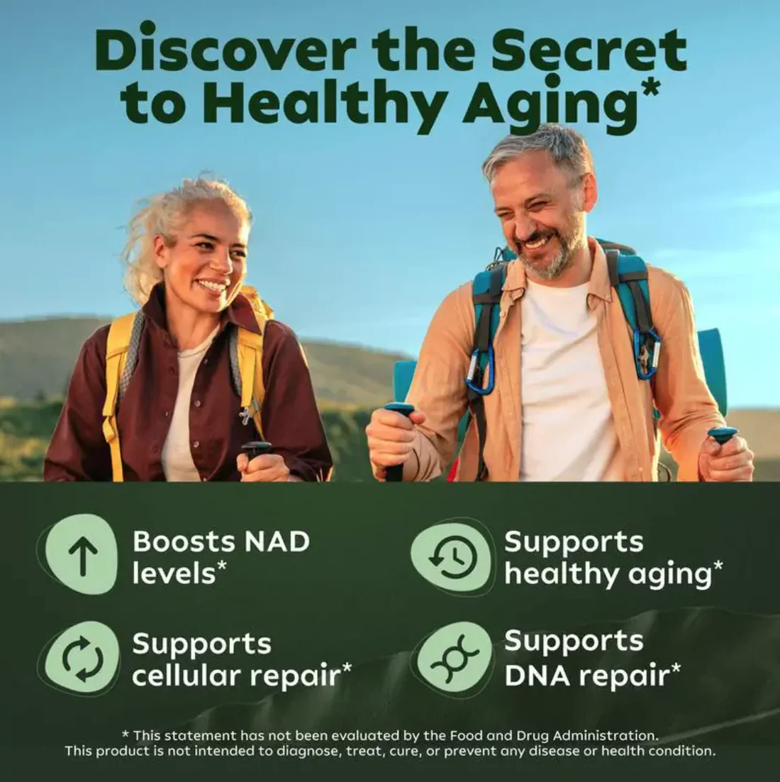 NAD+ Supplement - Skin Aging Support
